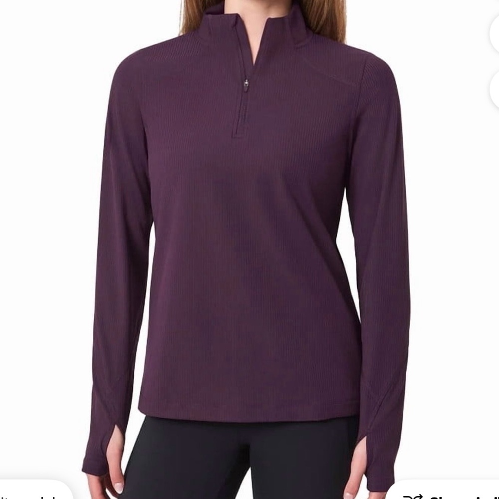 Mondetta Women's Ribbed Quarter-Zip
Pullover